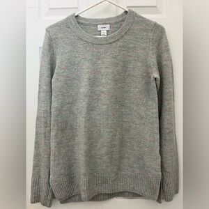 Old Navy Small Women’s Pullover Sweater grey with colorful metallic flecks